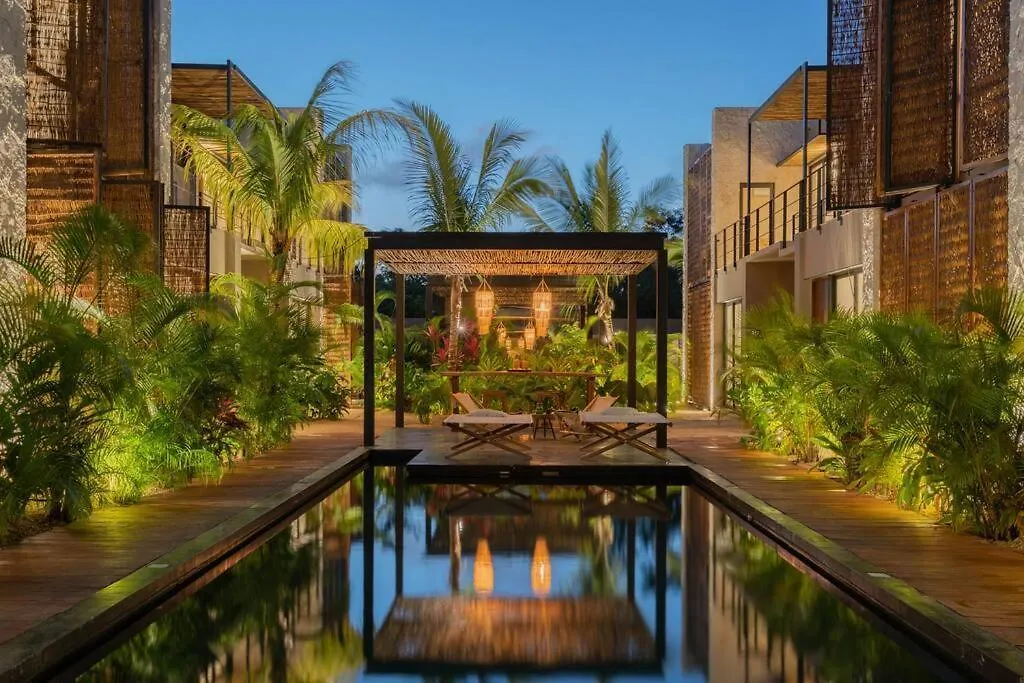 Apartament Departamento Boho Chic, Alberca Privada , Centrico Tulum