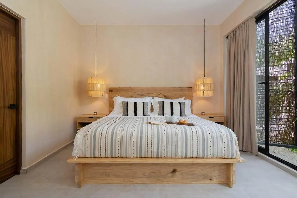 Apartament Departamento Boho Chic, Alberca Privada , Centrico Tulum