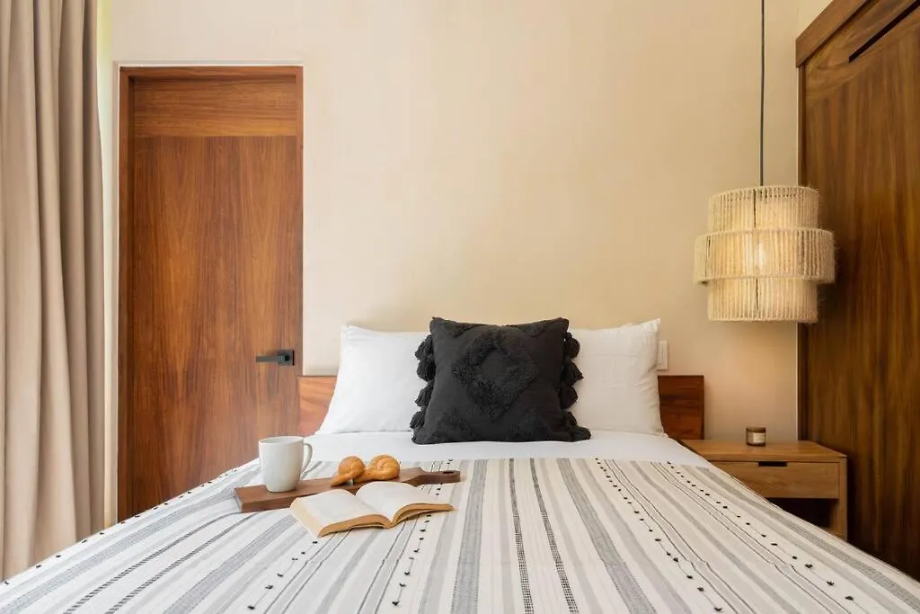 Apartament Departamento Boho Chic, Alberca Privada , Centrico Tulum