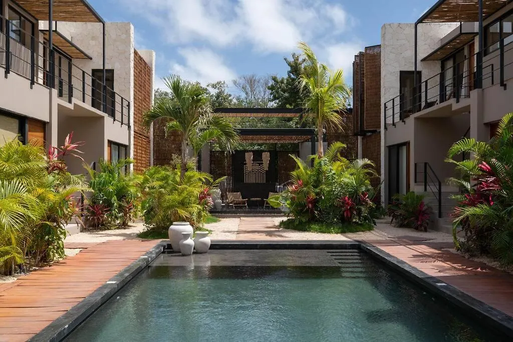 Apartament Departamento Boho Chic, Alberca Privada , Centrico Tulum